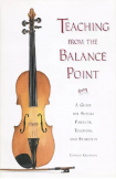 Teaching from the balance point